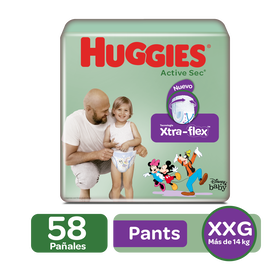 Pants Huggies Active Sec (Etapa 2-3-4)