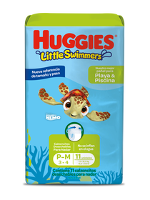 Pants Huggies Little Swimmers Nemo Talla P/M 11 unid