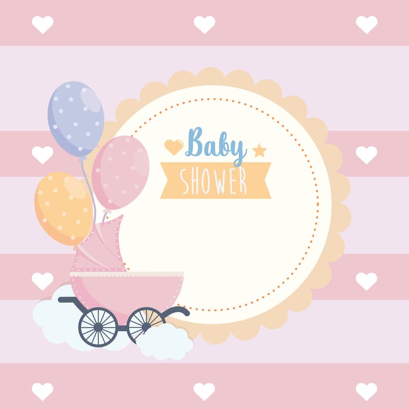 tarjeta de invitacion baby shower